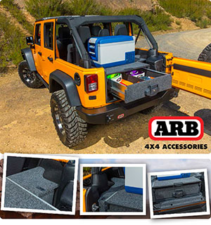 Outback zásuvka pro JK Wrangler 4 dv
