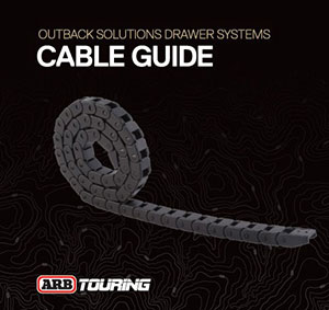 Cable Guide - sada pro vedení napájecího kabelu ledničky při instalaci na zásuvkový systém
