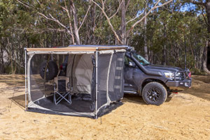 Touring Deluxe Awning Room- čtyřstěnný přístřešek k markýze s podlahou - 2500 x 2500 mm