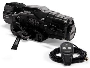 Bushranger Covert naviják 12000 LB (5443 kg, 53,34 kN ) 12V syntetické lano