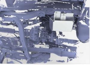 Kryt automatické převodovky a palivového filtru