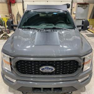 Ford F-150 2021- solární systém na kapotu  60W