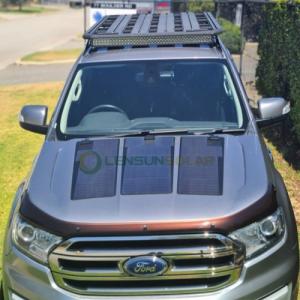 Ford Ranger 2015-2022 solární systém na kapotu  115W