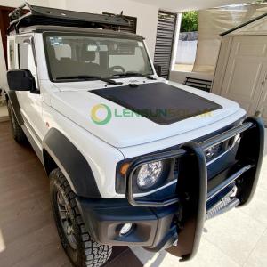 Suzuki Jimny 2018- solární systém na kapotu  80W