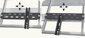 Adaptér - příčka (2 ks) pro variabilní montáž patek Rhino -Rack (možné jen s 63-FKR)