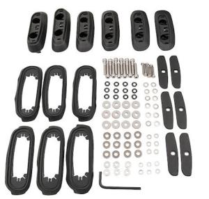 RHINO RACK RCP17-BK  sada 6 kusů základních držáků pro patky RCL a RCH- LC200